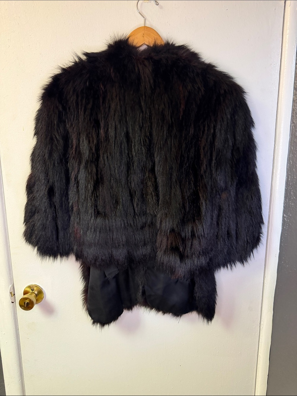 Pringle Black Faux Fur Jacket - Picture 3 of 3